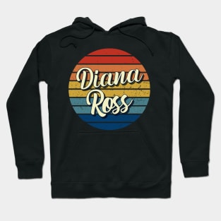 Diana Ross Vintage Retro Circle Hoodie